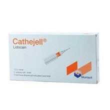 Катеджель с лидокаином