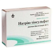 Натрия тиосульфат